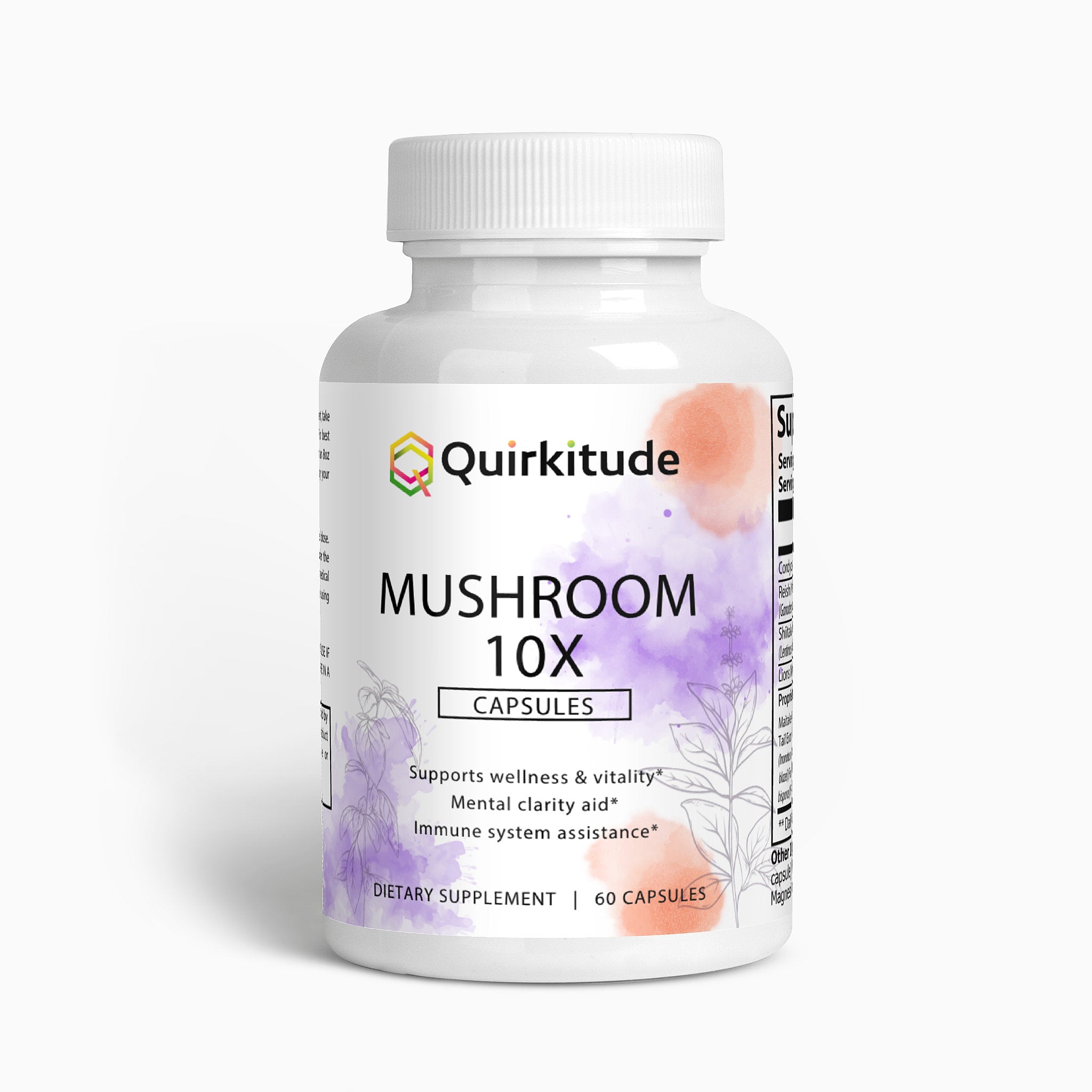 Gut-Brain Axis Supplements with Mushrooms | Quirkitudes