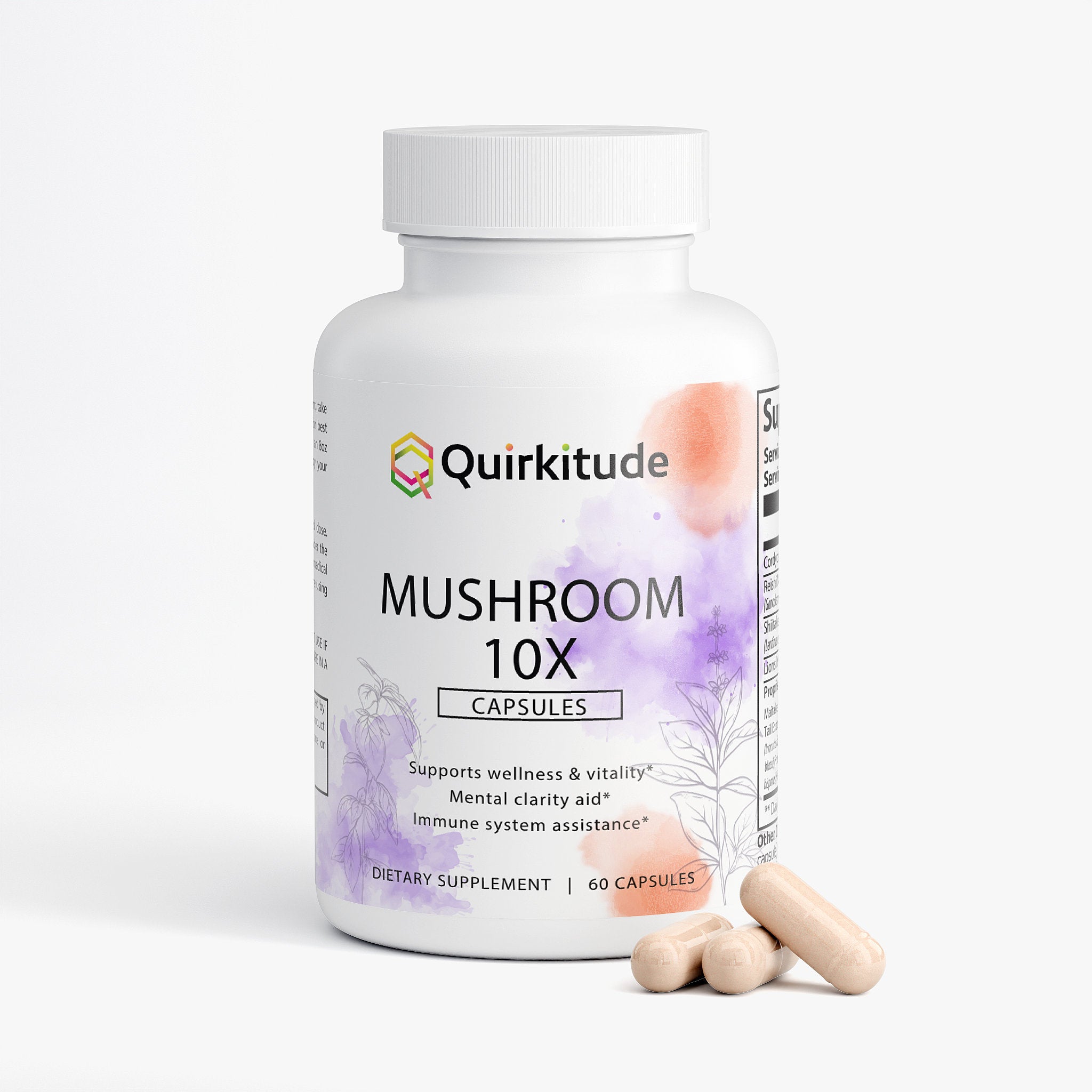 Gut-Brain Axis Supplements with Mushrooms | Quirkitudes