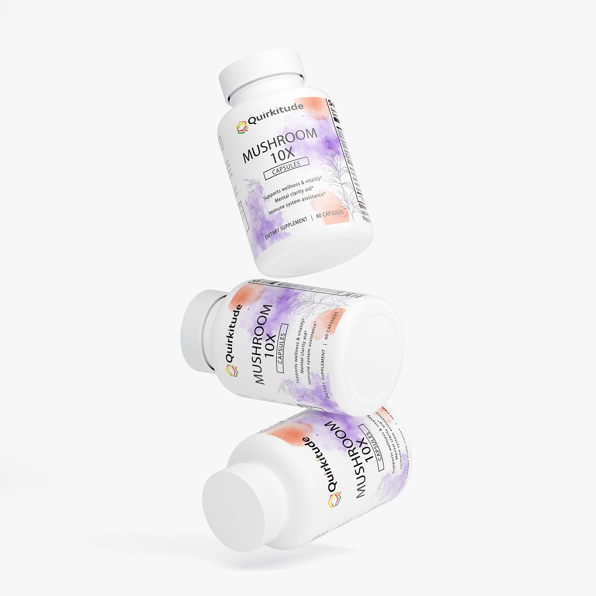 Gut-Brain Axis Supplements with Mushrooms | Quirkitudes