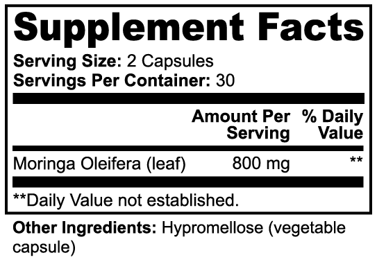 Ancient Herbal Nutrition Supplement Moringa | Quirkitudes