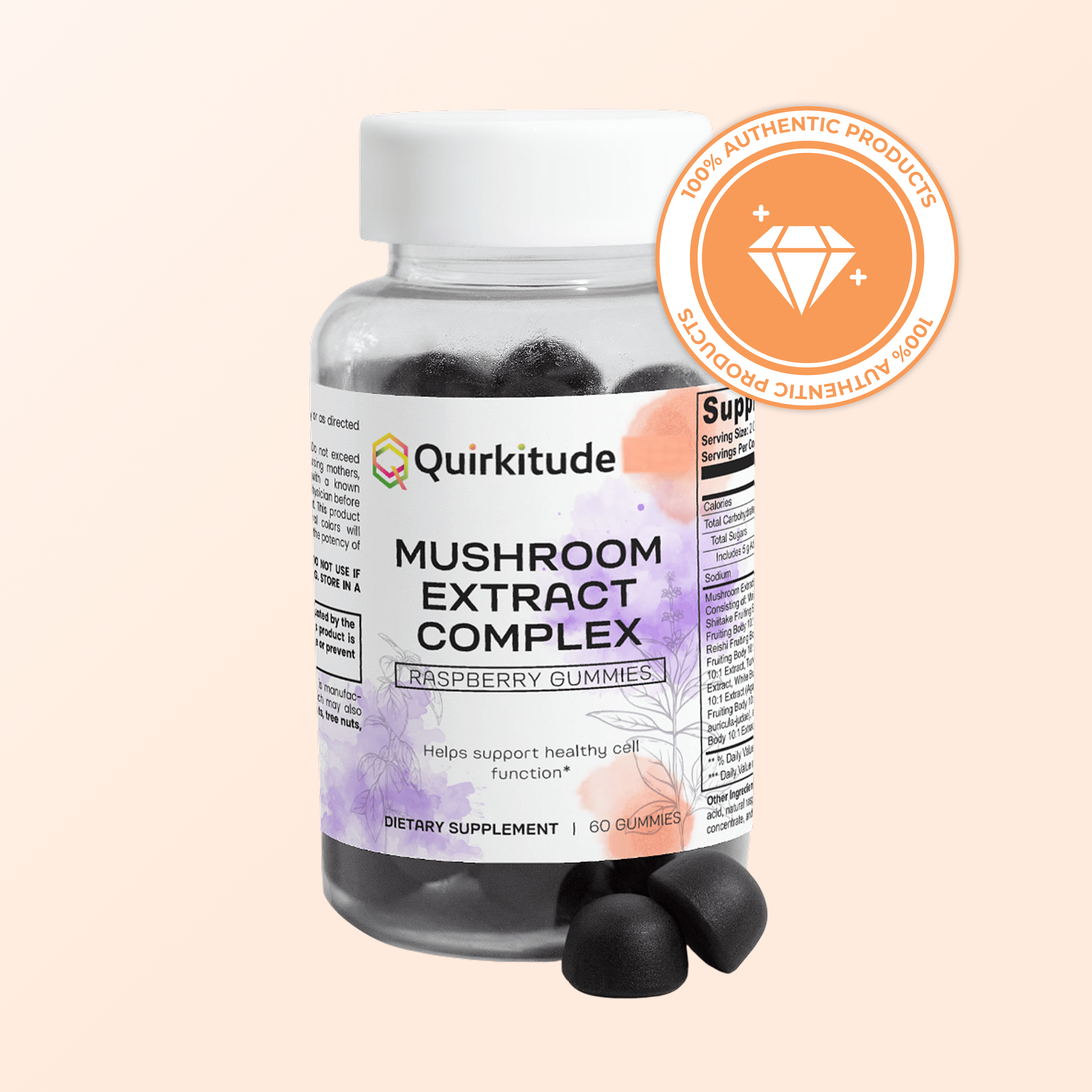 Adaptogens for Focus Gummies Supplement | Quirkitudes