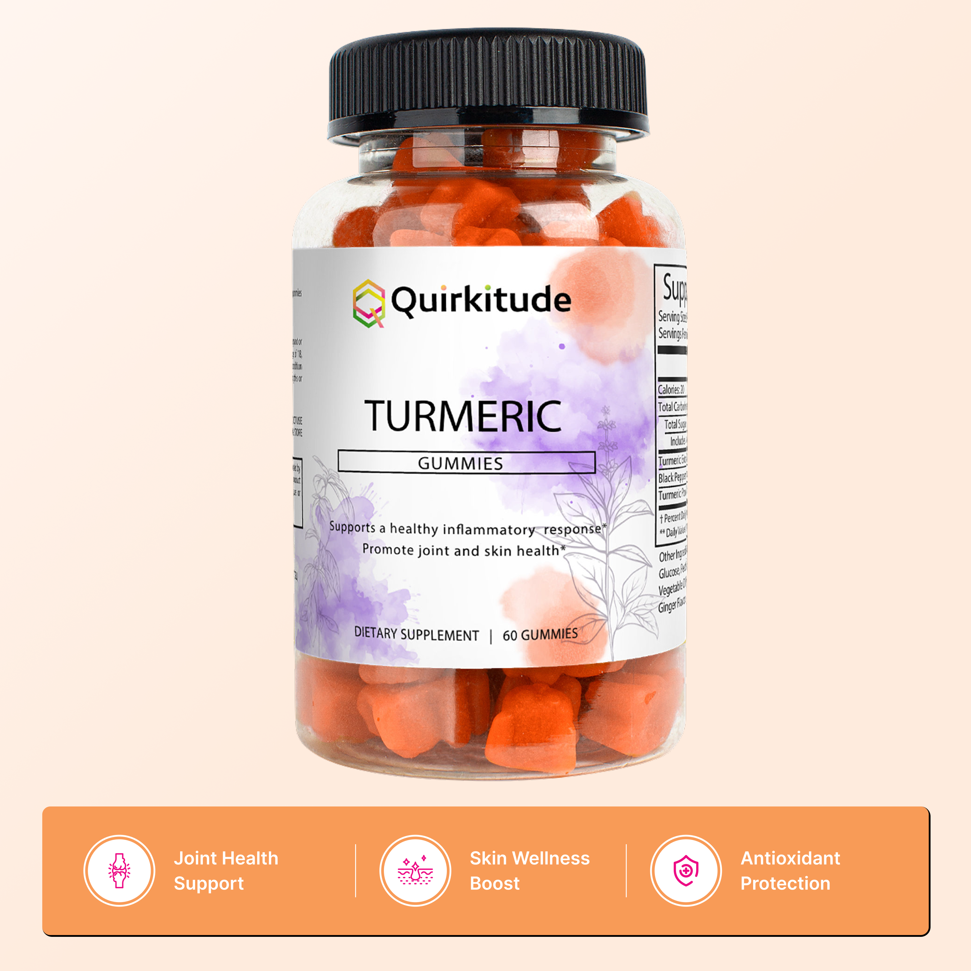 Turmeric for Inflammation Support Gummies | Quirkitudes