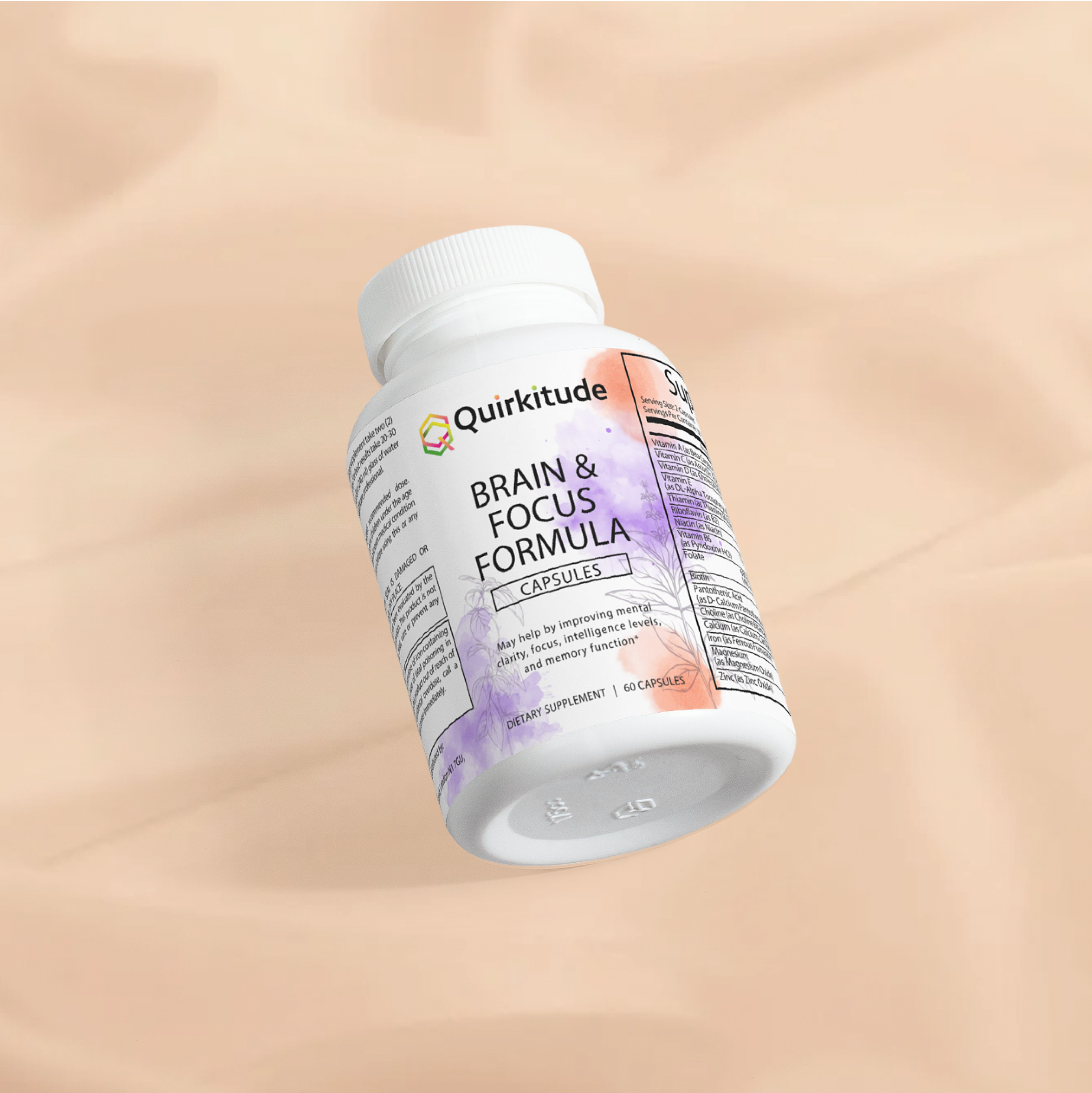 Supplements for Neurodivergent Adults Focus | Quirkitudes