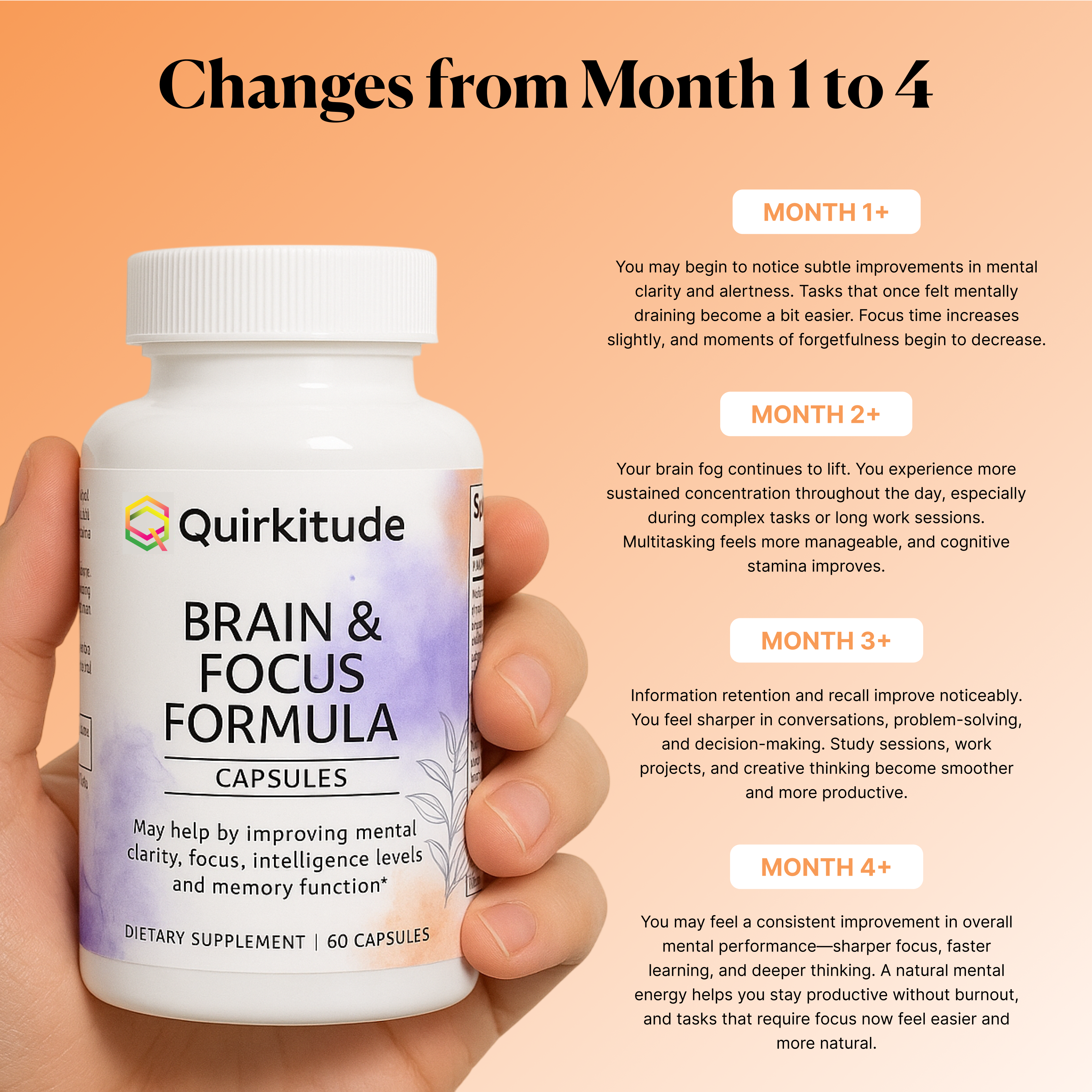 Supplements for Neurodivergent Adults Focus | Quirkitudes