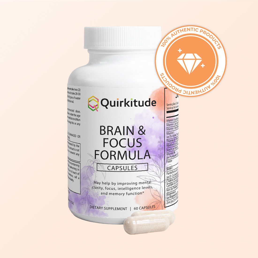 Supplements for Neurodivergent Adults Focus | Quirkitudes