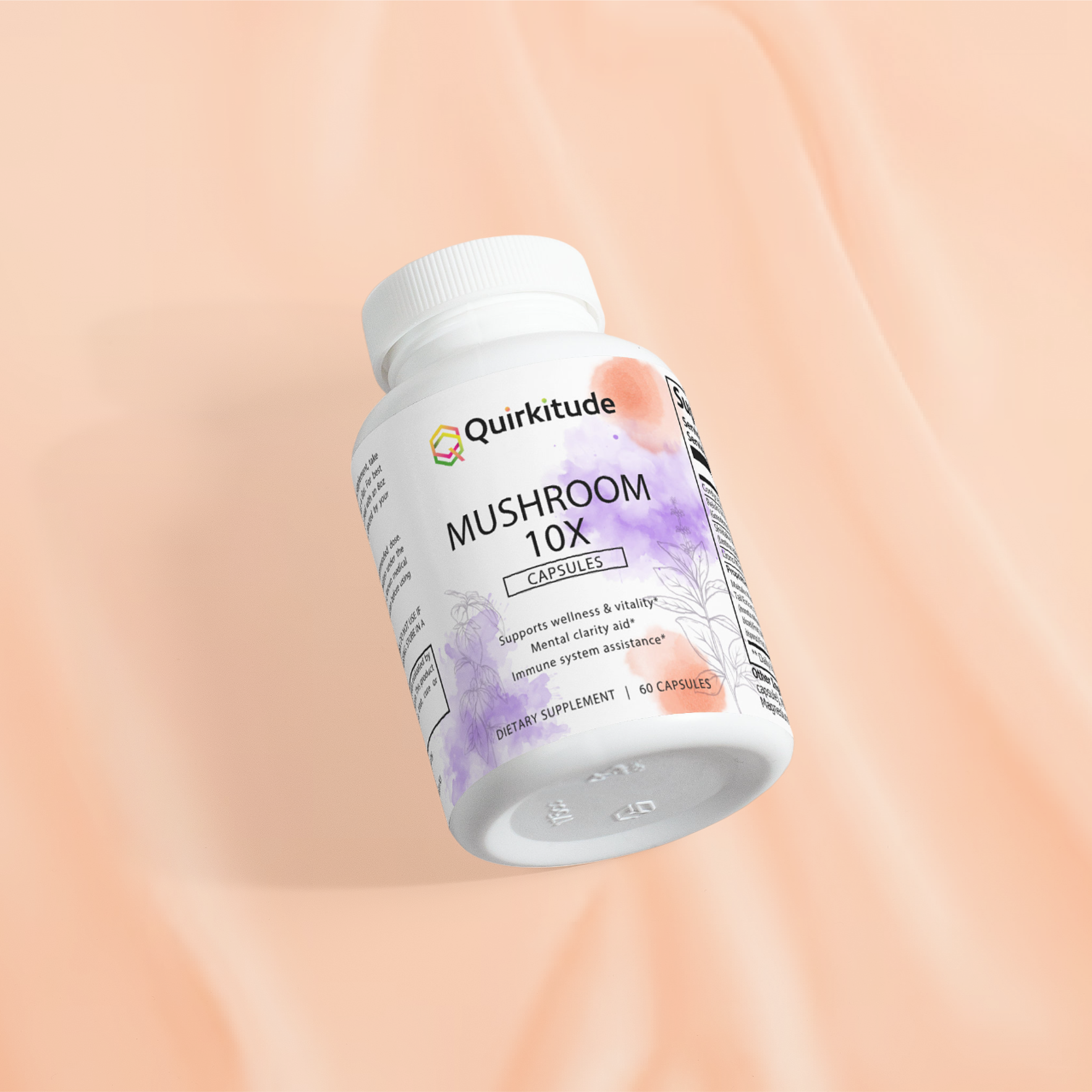 Gut-Brain Axis Supplements with Mushrooms | Quirkitudes