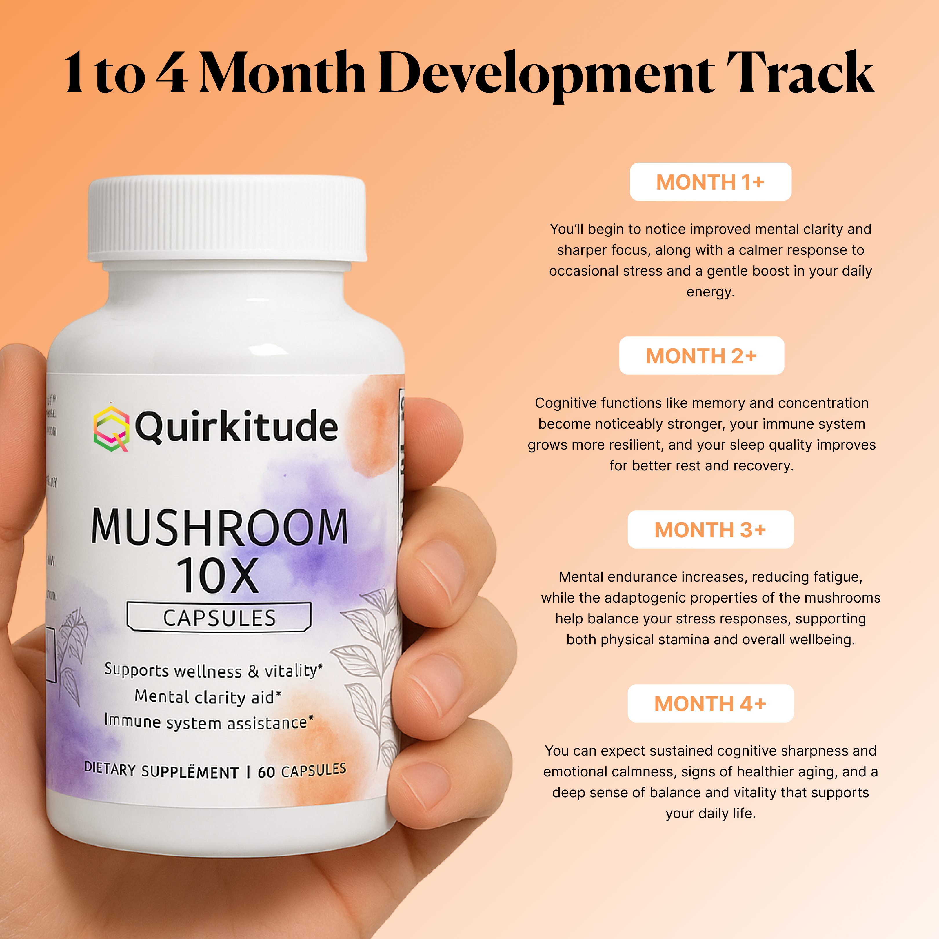 Gut-Brain Axis Supplements with Mushrooms | Quirkitudes