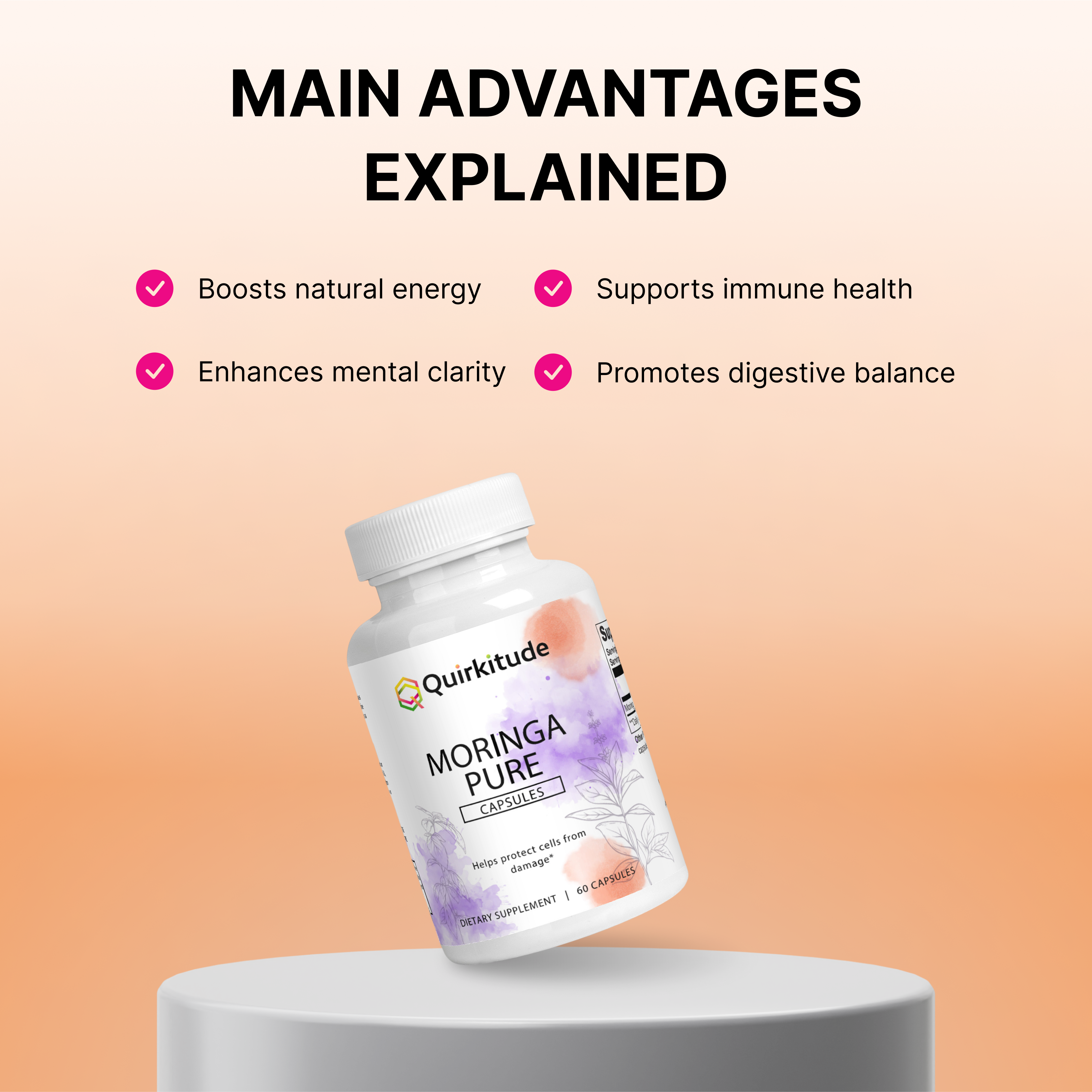 Ancient Herbal Nutrition Supplement Moringa | Quirkitudes