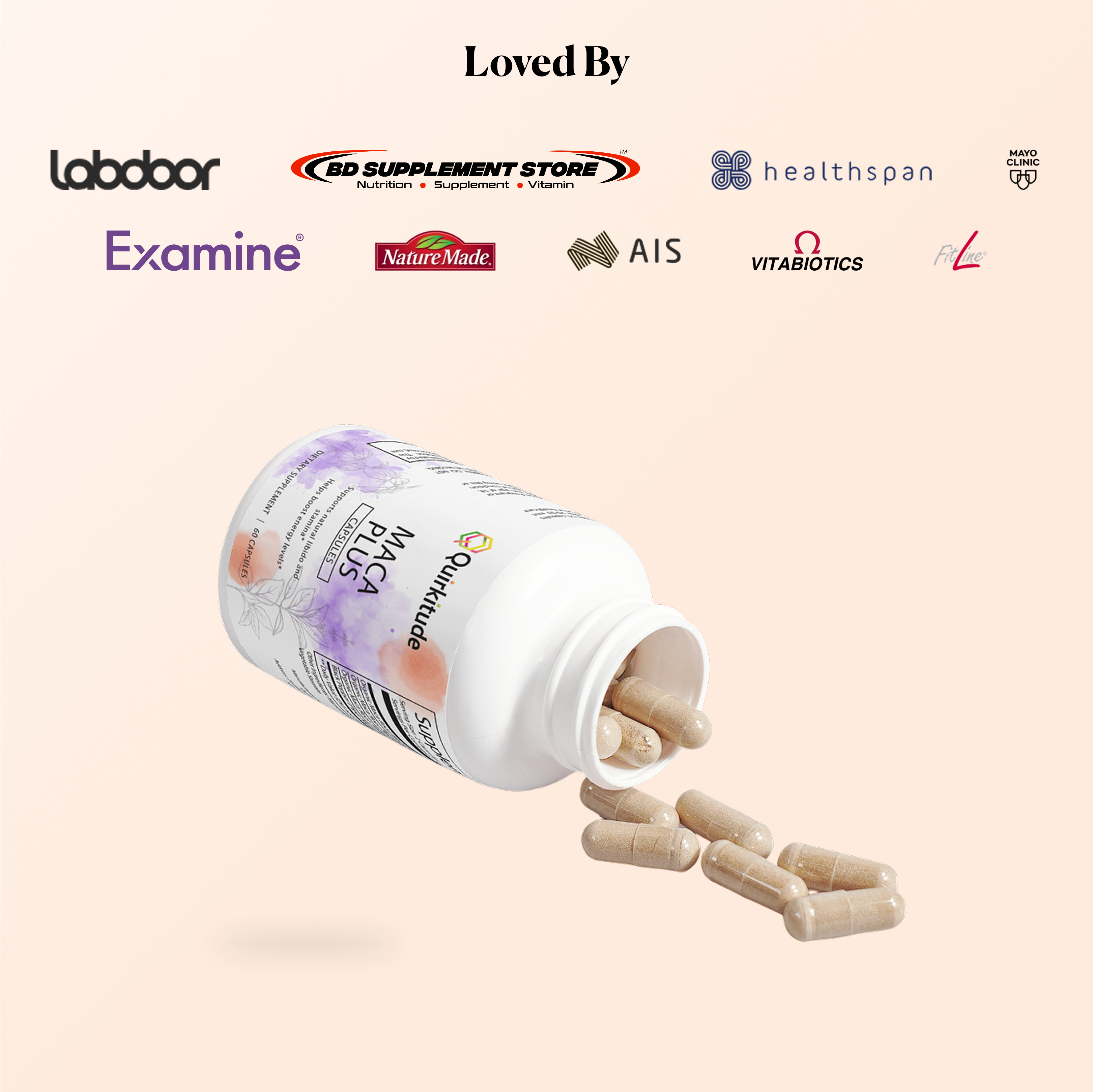 Natural Hormone Balance Supplement Maca Plus | Quirkitudes
