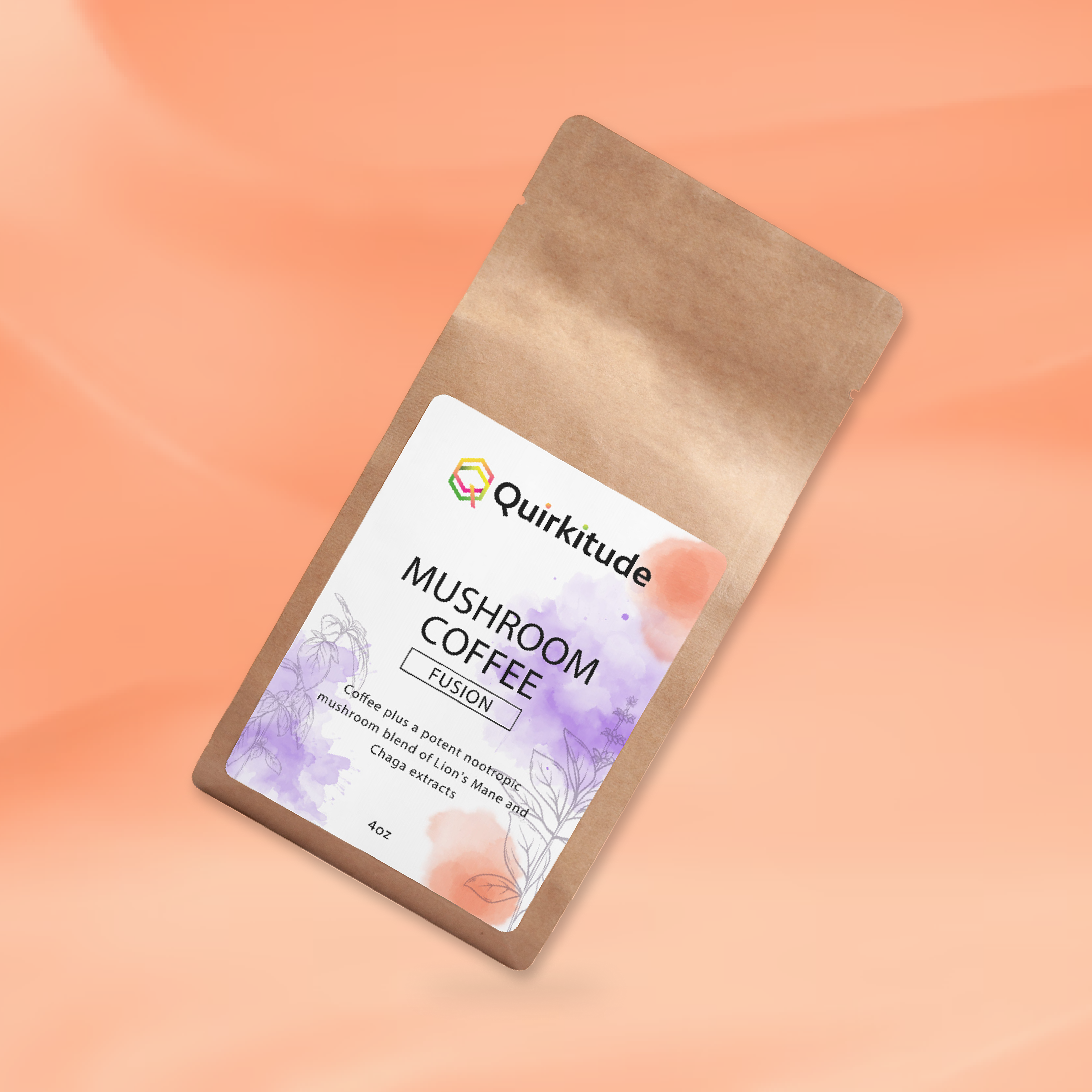 Cognitive Support Mushroom Coffee Fusion | Quirkitudes