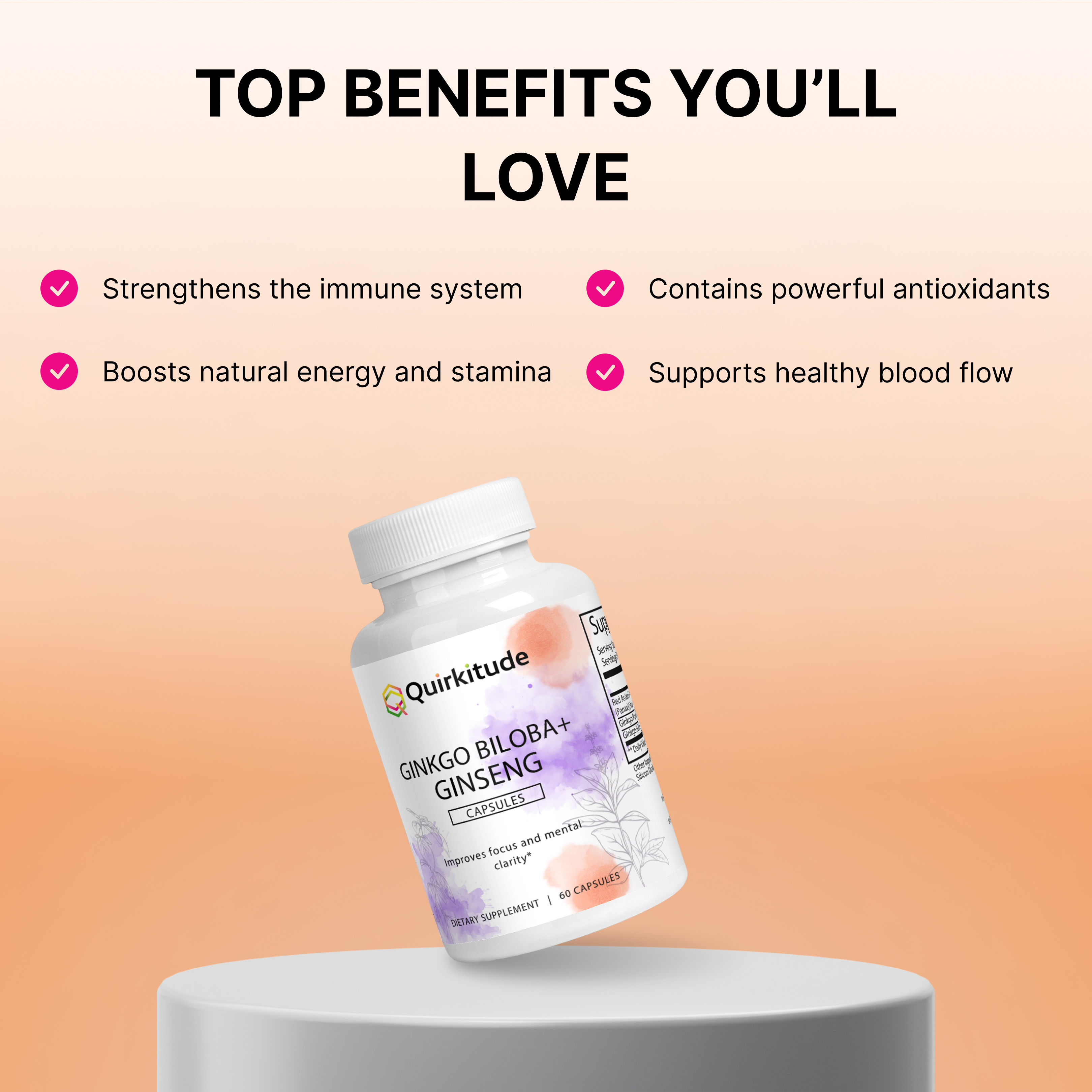 Ginkgo Biloba + Ginseng